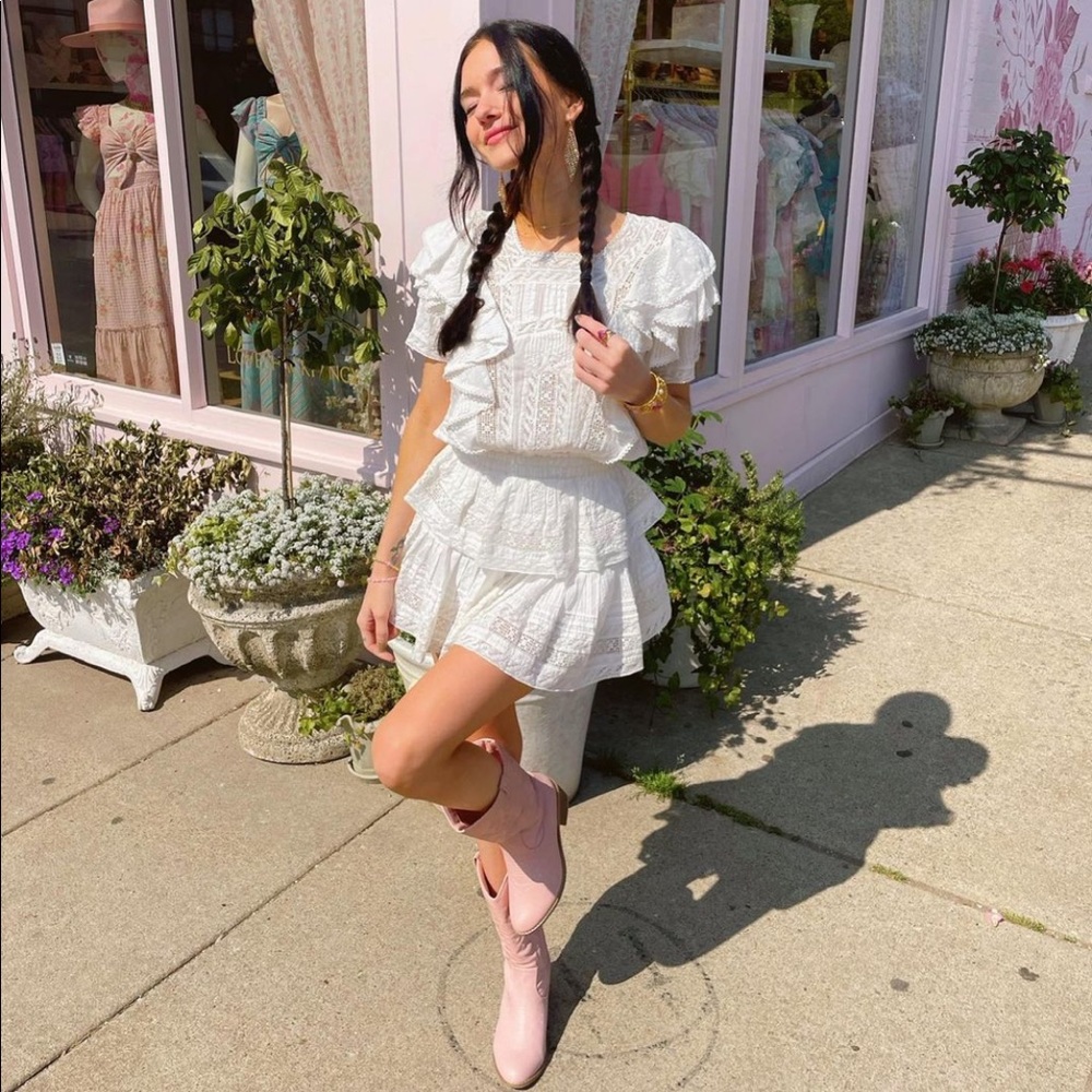 LOVESHACKFANCY CLASSIC DRESS
